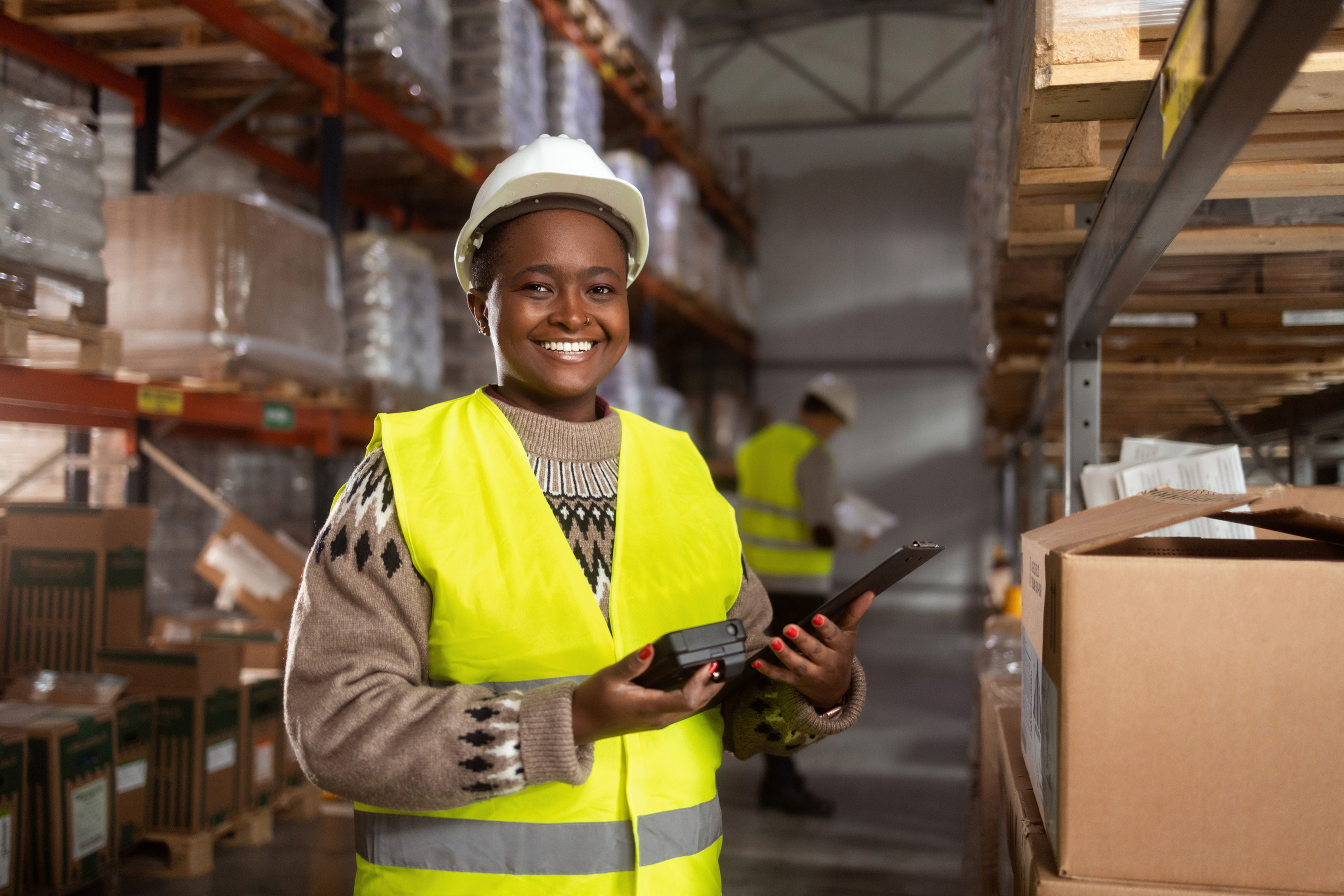 Warehouse workers